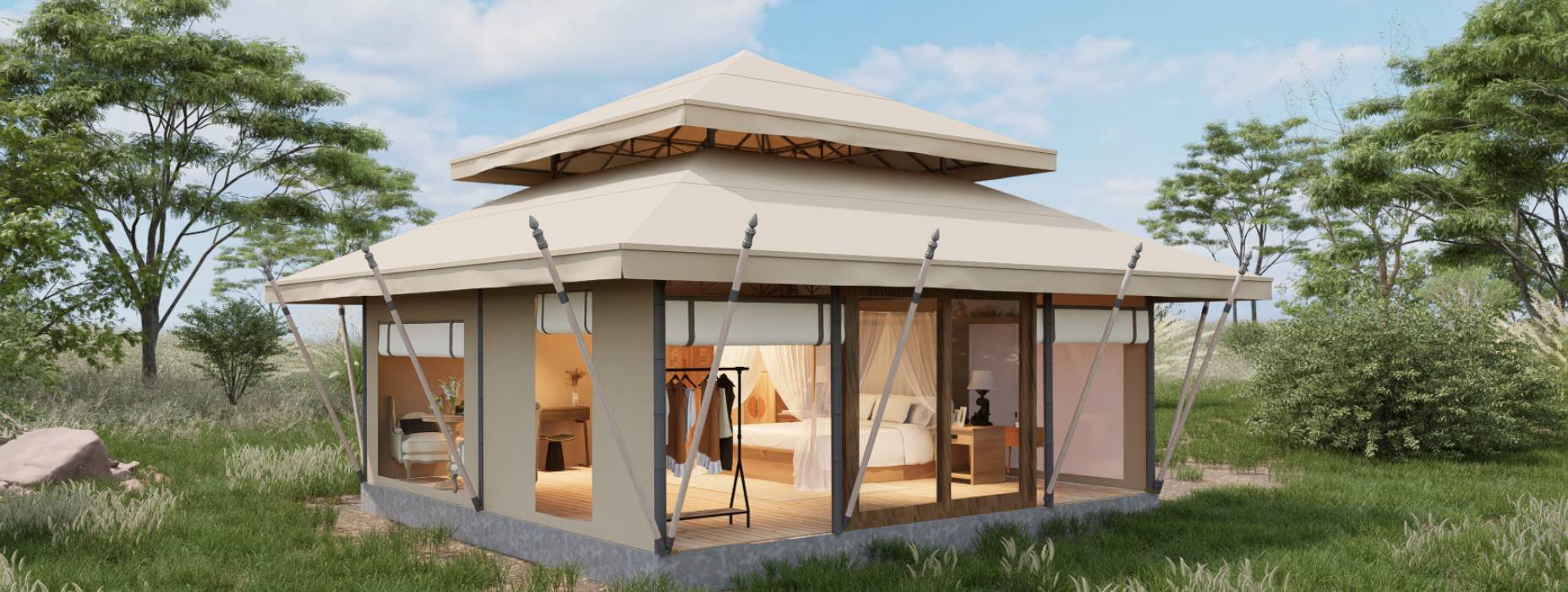 马尾区户外野奢帐篷